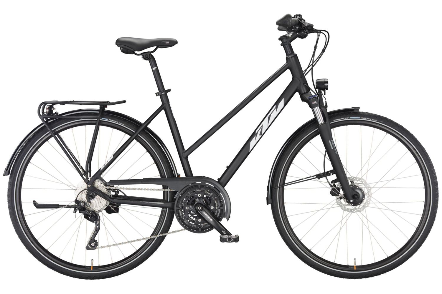 ktm double disc trekkingrad Veneto Trapez color:Oil Slick Pink Vail Bike Rentals & csl lc