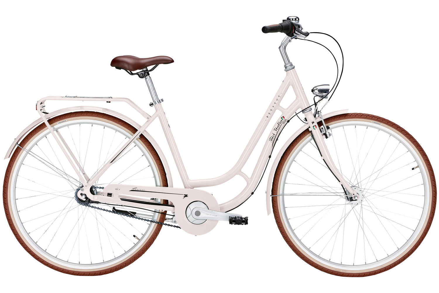 Pegasus Bici Italia 7 Pink – Retro-Damenrad mit 7-Gang