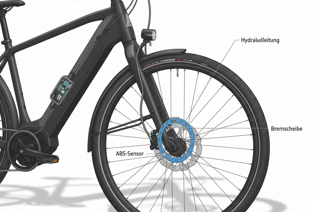 E Bike ABS Bremssystem
