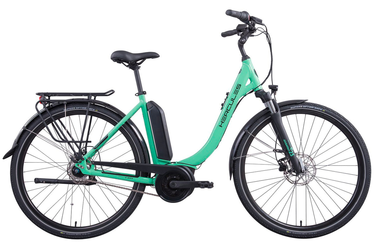 Hercules Lyon R7 E-Bike Bosch 545Wh 7-Gang mint