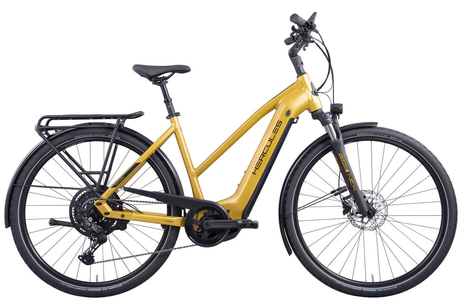 Hercules Futura I-10 | Trapez | 625 Wh | gold