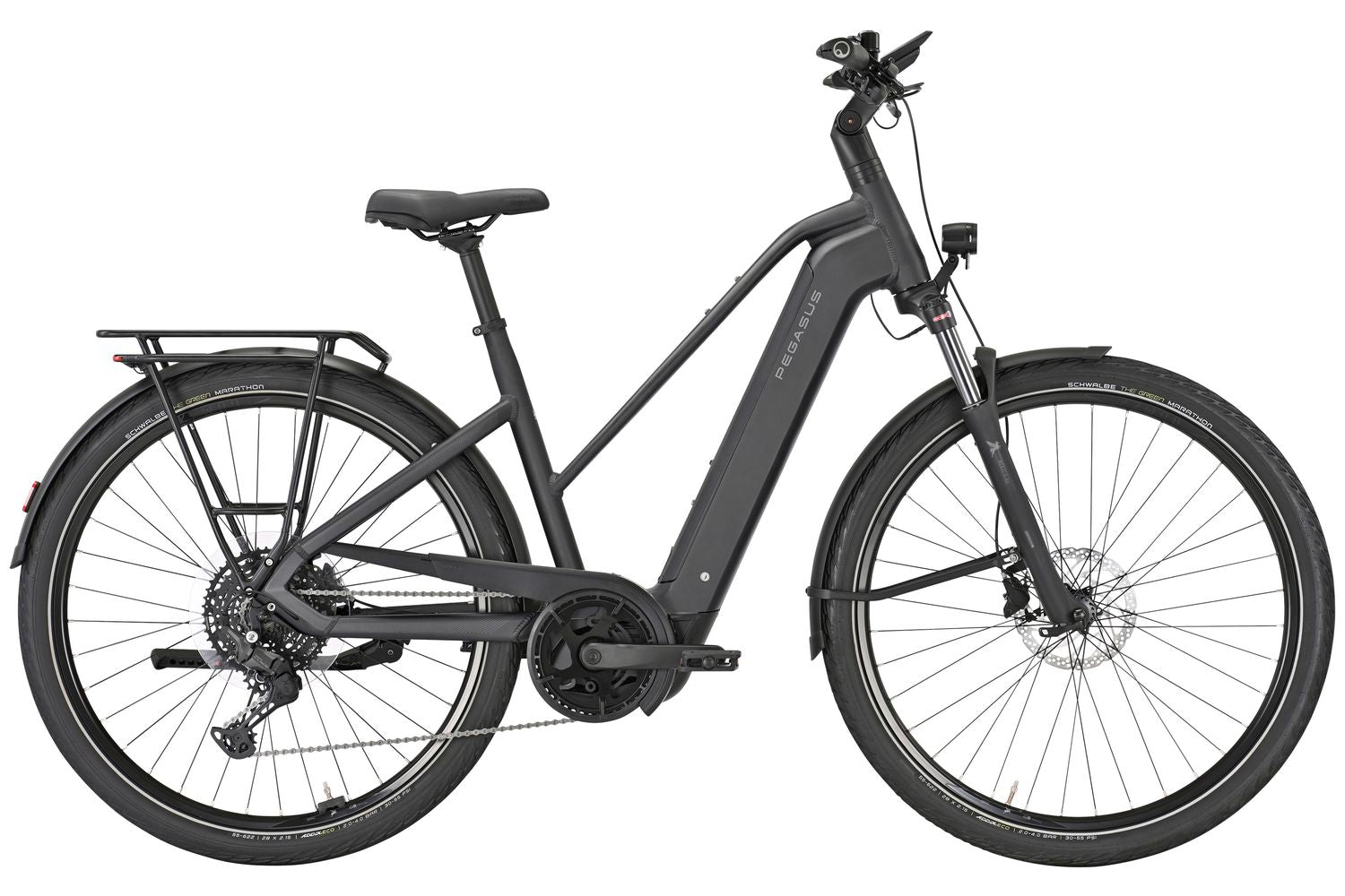 Pegasus Premio Evo 10 Lite | 800 Wh | Trapez | schwarz | 2026