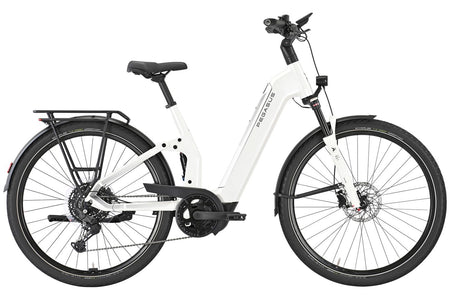 E-Bike Trekking Pegasus Premio Evo FS 10 Lite Damen Weiß 800 Wh – Bike Reiter