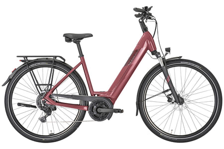 E-Bike Trekking Pegasus Solero Evo 9 Damen Rot 500 Wh