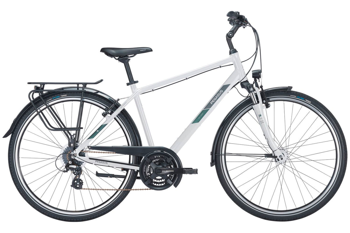 Trekkingrad Pegasus Solero SL 24 Herren Grau | 24-Gang