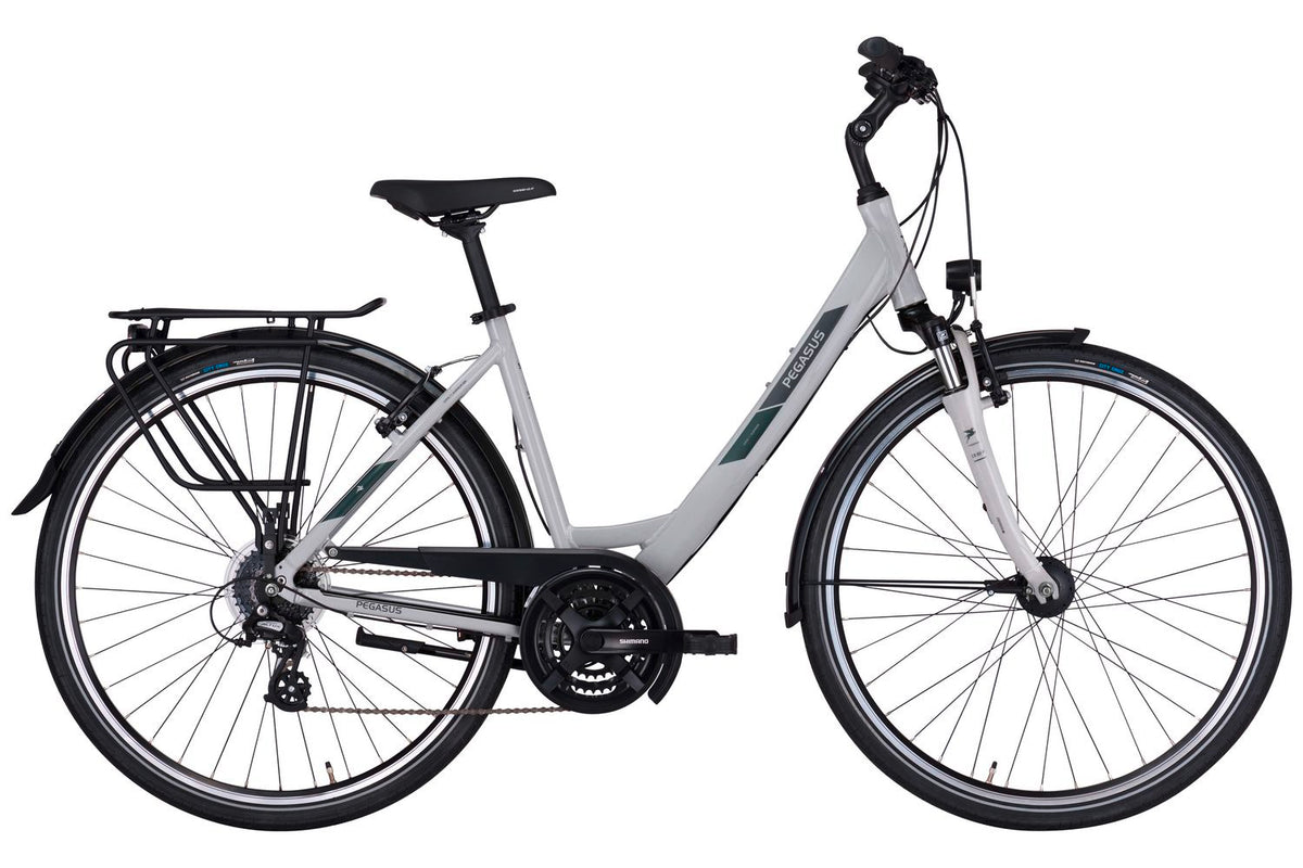 Trekkingrad Pegasus Solero SL 24 Wave Grau | 24-Gang